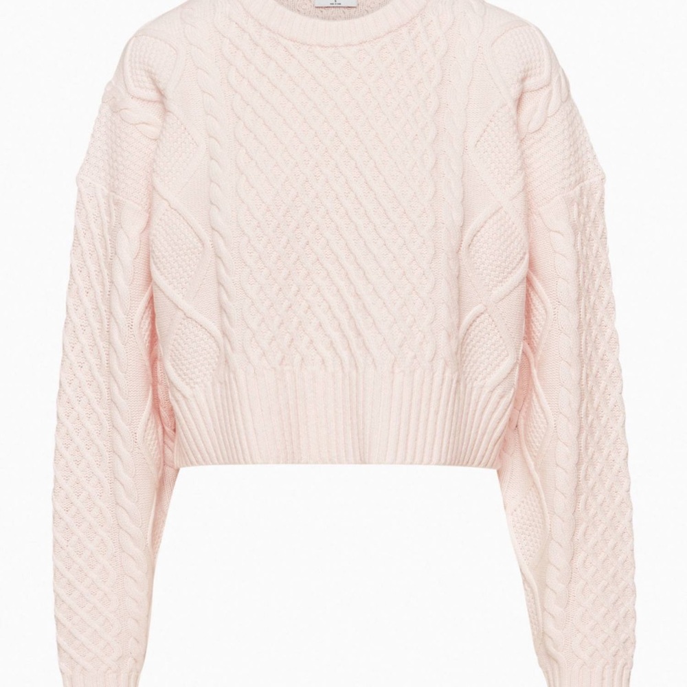 Aritzia Peggy Cropped Sweater